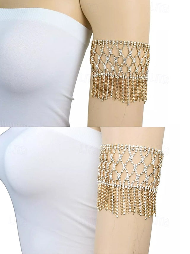 Women's Luxury Crystal Bracelet Chain – Rhinestone Hand
