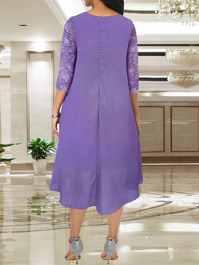 Dress Mother A-Line the Guest Bride of Wedding Beach