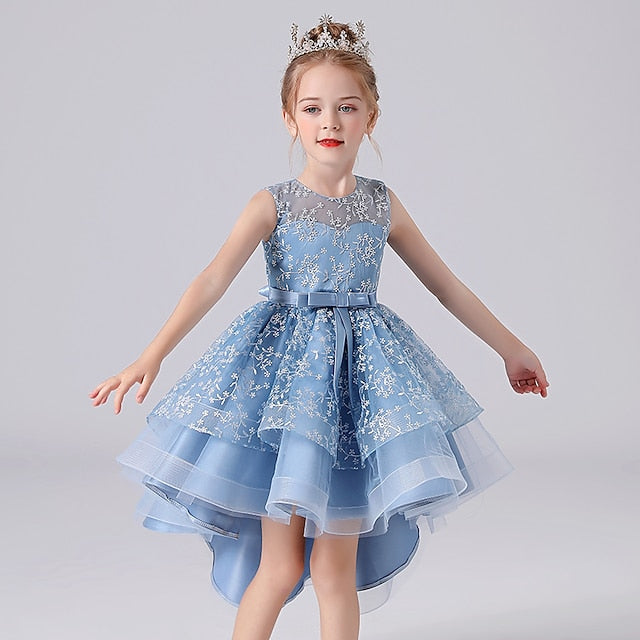 Girls' Girl Dress Princess Party Flower
