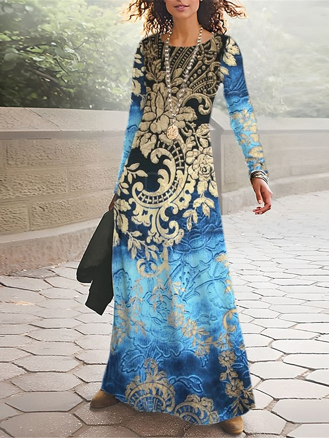 Women's Long Dress Maxi Dress Casual Dress Winter Dress