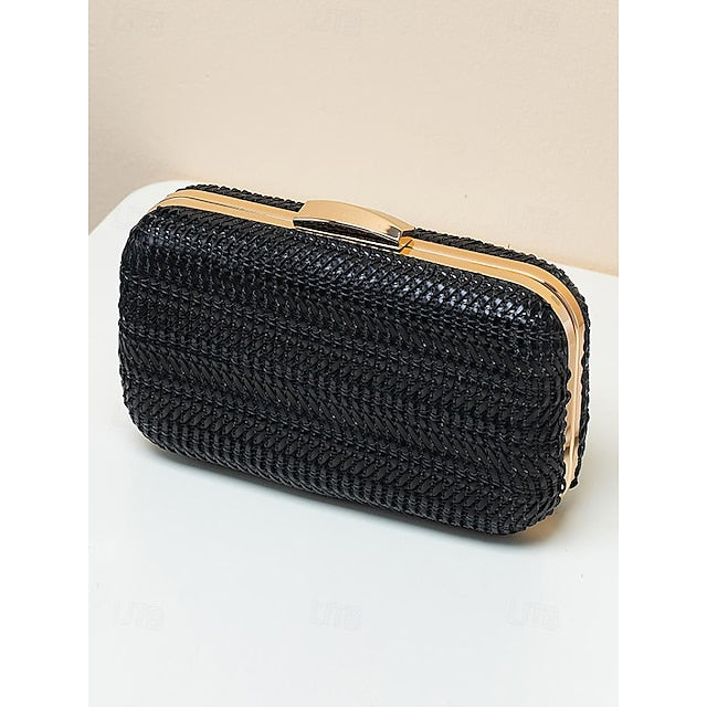 Clutch Bag Wristlet Leather Women's Evening PU Party