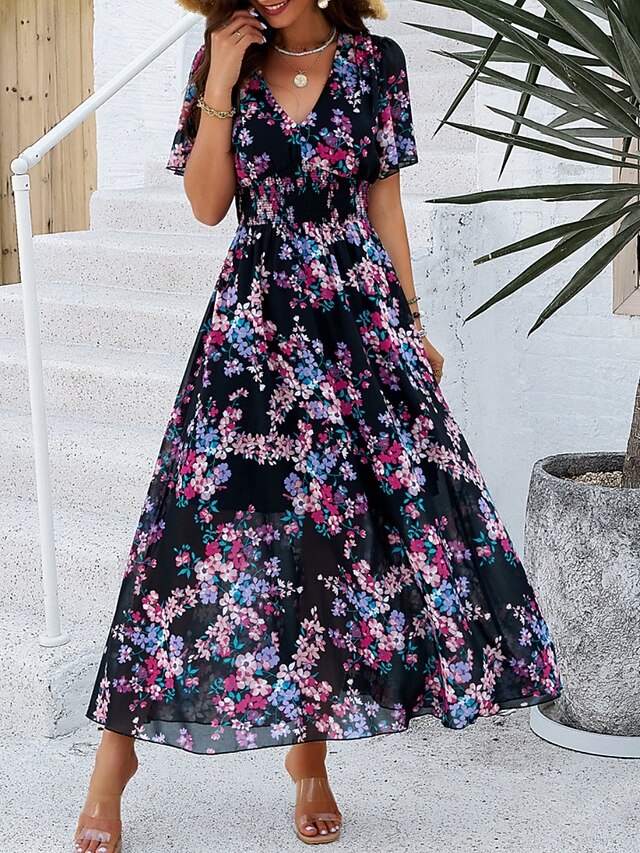 Women's Maxi Dress A Line Dress Casual Outdoor Going out