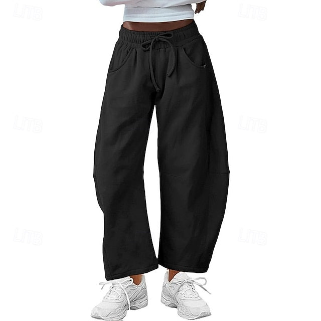 Women's Active Culottes Wide Leg Chinos Vacation Streetwear