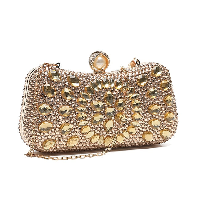 Clutch Women's – Luxury Crystal Evening Multicolor