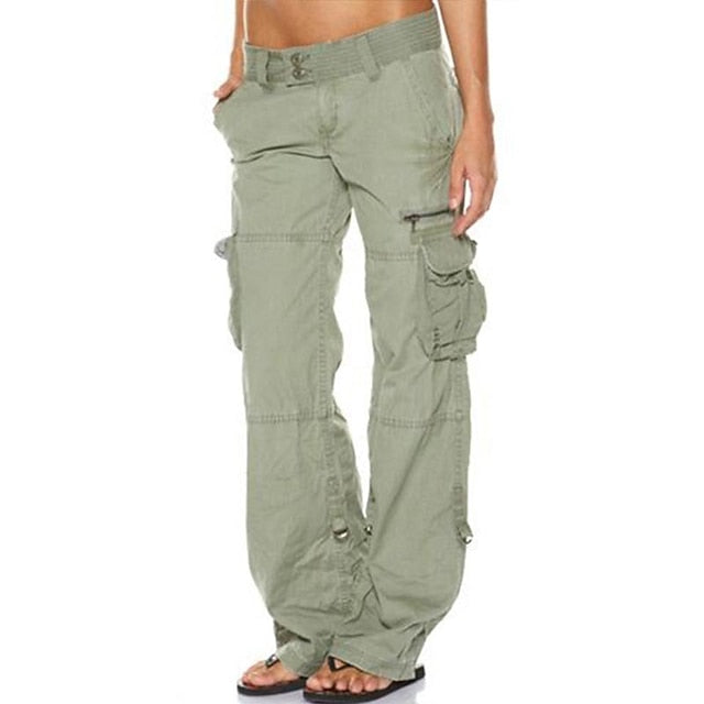 Women's Normal Cargo Pants Tactical Cargo Pants Trousers