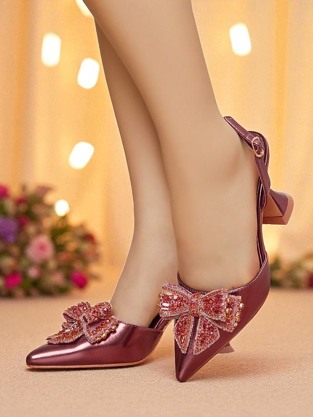 - Women's Metallic High Toe Pumps Gold Slingback Pointed