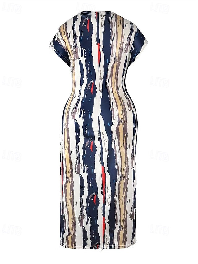 Women's Midi Dress Casual Dress Bodycon Summer Dress