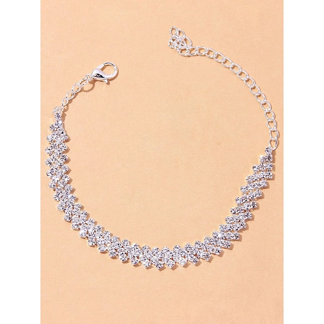 Stilvolle personalisierte Frauen Körper Fußkettchen Künstlerische