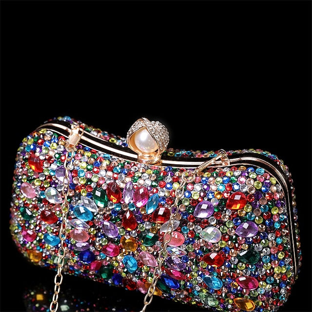 Clutch Women's – Luxury Crystal Evening Multicolor