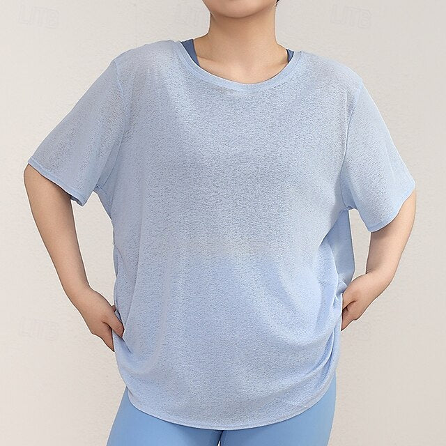 Women's Sports shirts pilates top Sports Top Skin Friendly