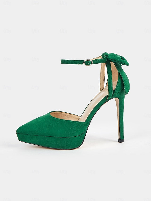 Ankle with Women's Elegant Strap Heels Platform Stiletto