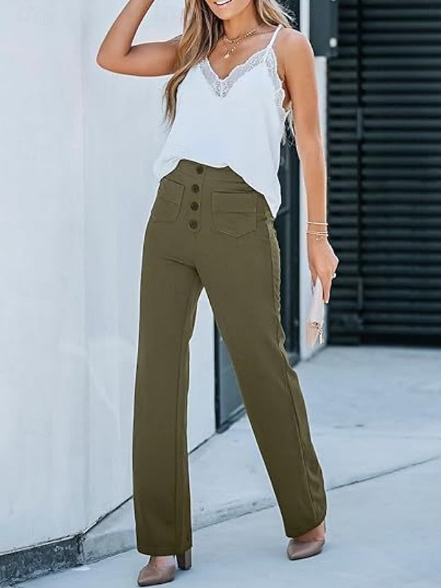 Women's Trousers Summer Pants Casual Pants Vacation Fashion