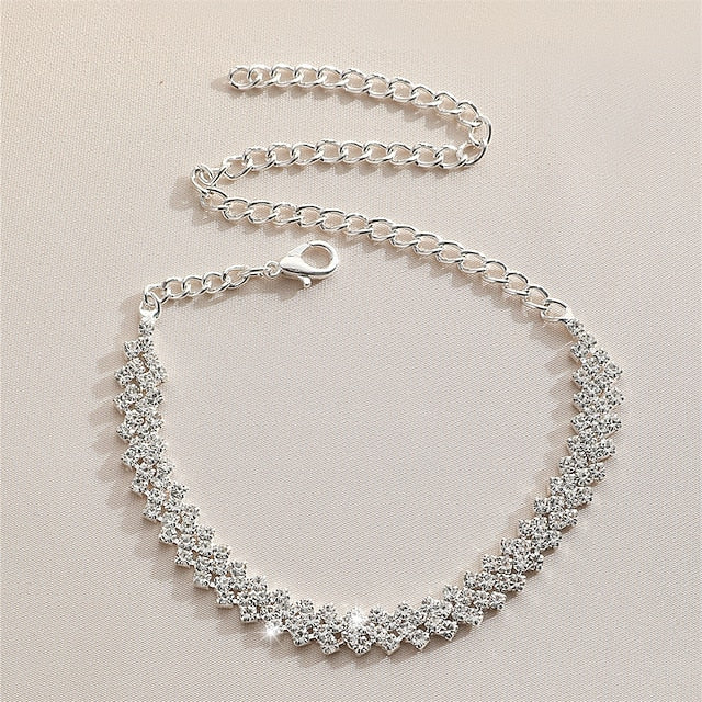 Stilvolle personalisierte Frauen Körper Fußkettchen Künstlerische