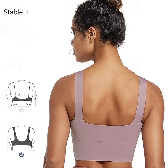 Women's Yoga Bra Sports Bra Pilates Bra Bra Top Push Up