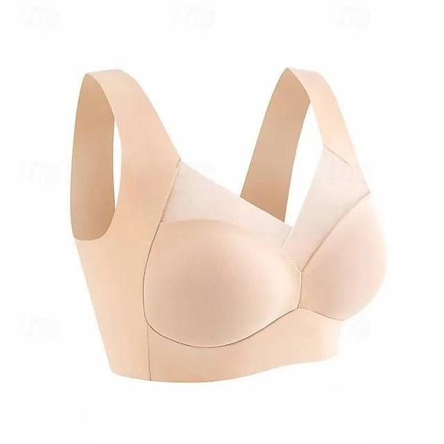 Women's Light Support Sports Bra Running Bra Open Back