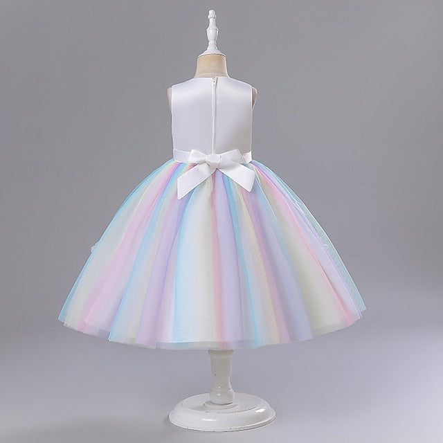 Kid's Dress Princess Girls' Girl Flower