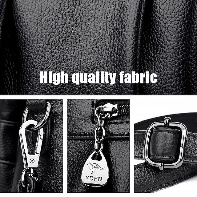 PU Women's Leather Daily Handbag Holiday Boston Bag Zipper