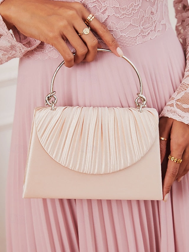 Bag Evening Women's Wristlet Polyester Lace Party Clutch