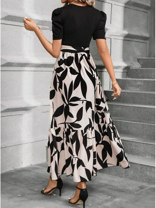 Women's Maxi Dress A Line Dress Elegant Stylish Work Daily