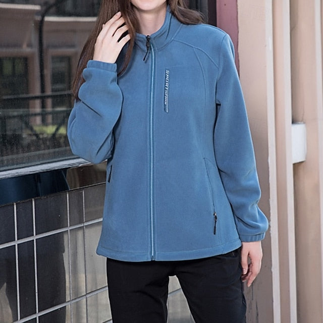 Women's Hiking Jacket Fleece Jacket Winter Coat Thermal
