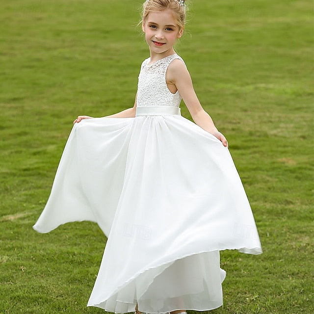 Girls' Dress Flower Girl Lace Kid's Formal