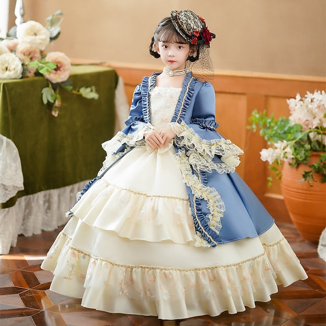 Rococo Party Masquerade Dress Vintage Inspired Costume Gothic