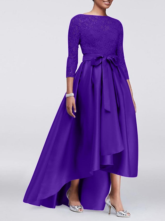 Elegant Wedding Guest A-Line Bride Dress Plus Size the of Mother