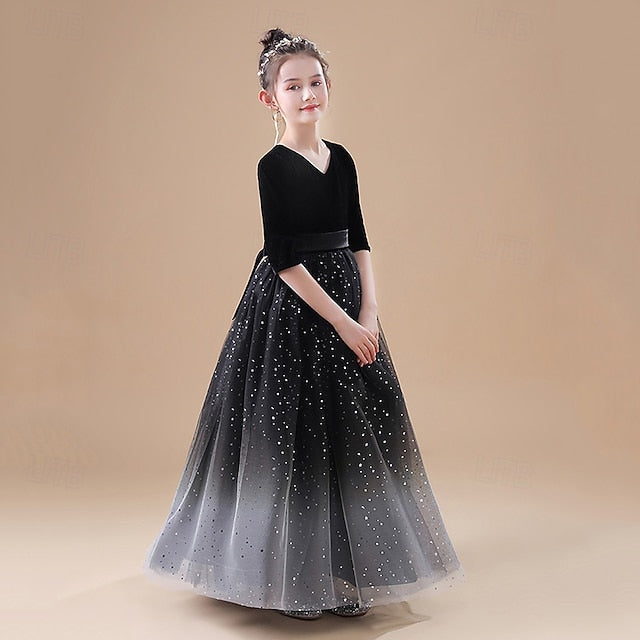 Kid's Dress Princess Girl Girls' Flower