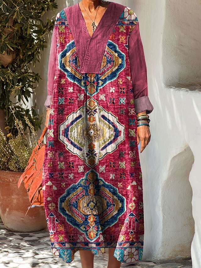 Women's Maxi Dress Sundress A Line Dress Casual Beach