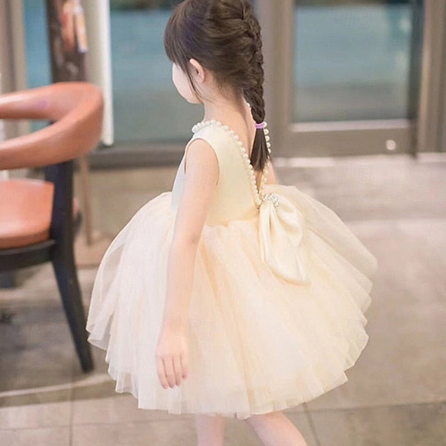 Girls' Flower Dress Kid's Princess Girl