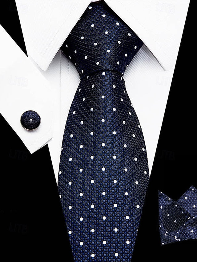 Square – Silk Checkered Set Men's Purple Tie and Pocket