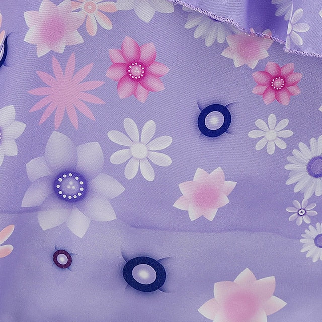 Princess Encanto Isabela Flower Madrigal Dress Girl Fairytale