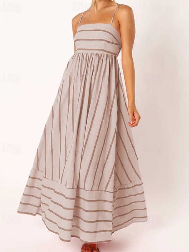 Women's Midi Dress Slip Dress Classic Modern Outdoor