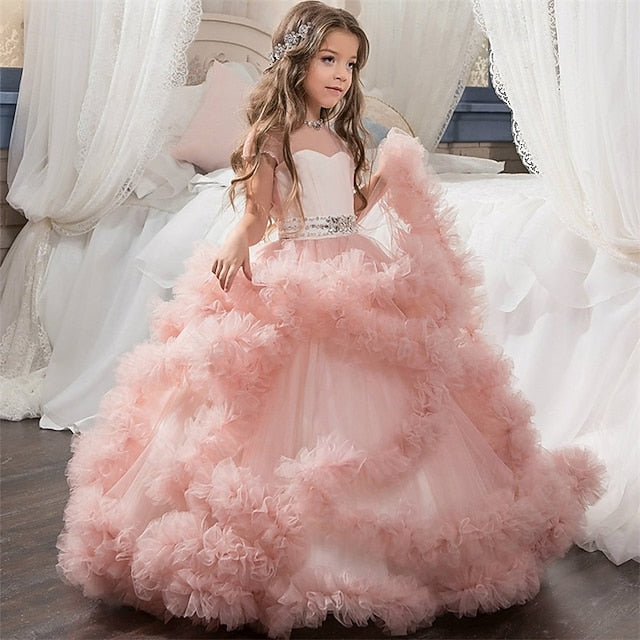 Girls' Dress Girl Kid's Princess Flower