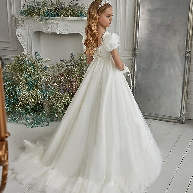 Girls' Communion Girl First Party Dress Flower