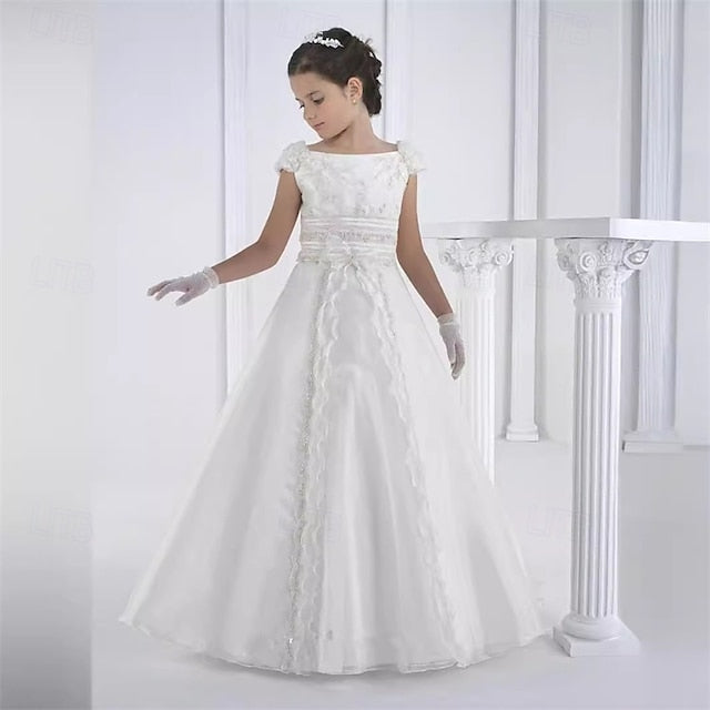 Lace Kid's Dress Girl Girls' Flower Formal