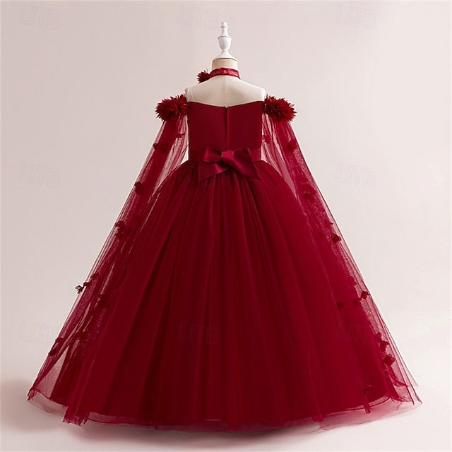 Dress Princess Girls' Flower Girl Kid's