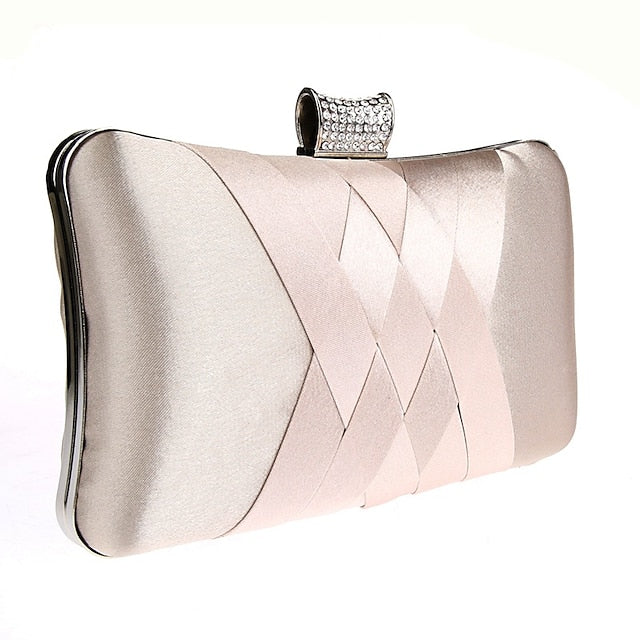 Bags Leather Party Wedding Event PU Women's / Silk Clutch