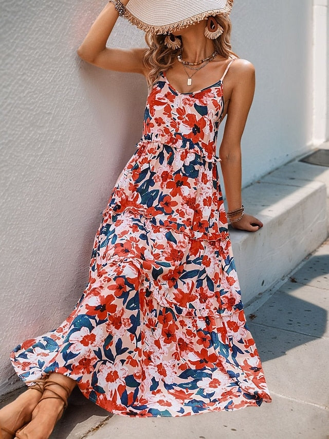 Women's Maxi Dress Casual Dress Swing Dress A Line Dress