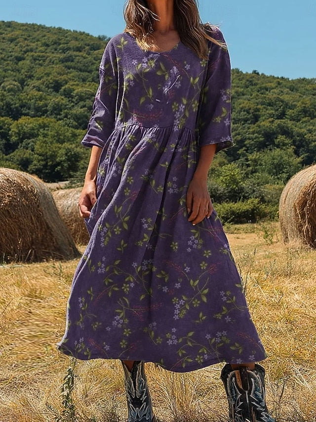 Women's Maxi Dress Casual Dress Bohemia Vacation Beach