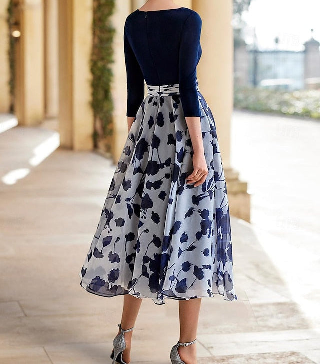 Dress Wedding A-Line the Formal of Mother Bride Beach