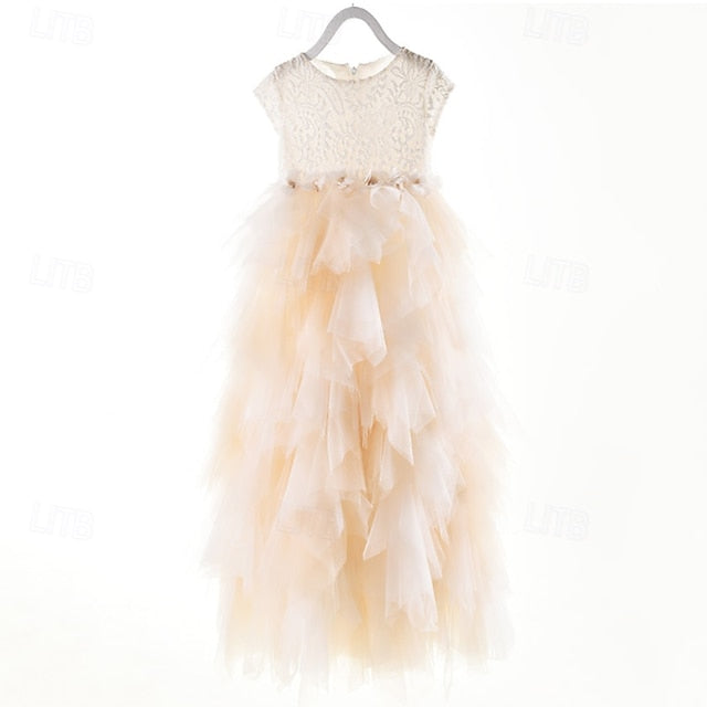 Girls' Princess Kid's Dress Flower Girl