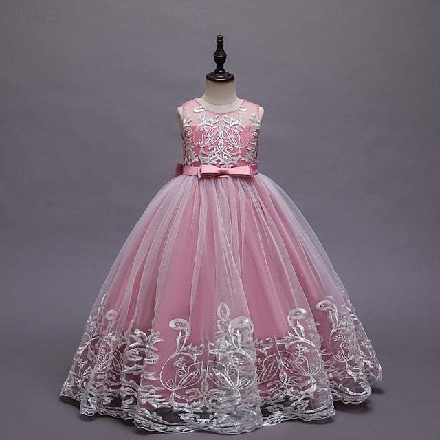 Princess Kid's Girl Flower Dress Girls'