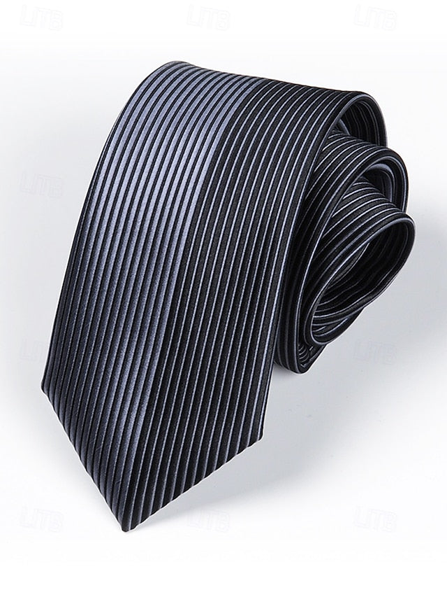 Tie 6cm Positioning - Narrow Men's Pattern Stripe