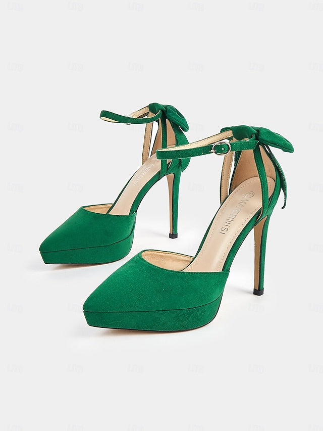 Ankle with Women's Elegant Strap Heels Platform Stiletto