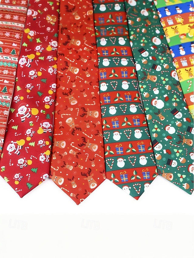Fun Men's and – Festive Neckwear Holiday Ties Christmas