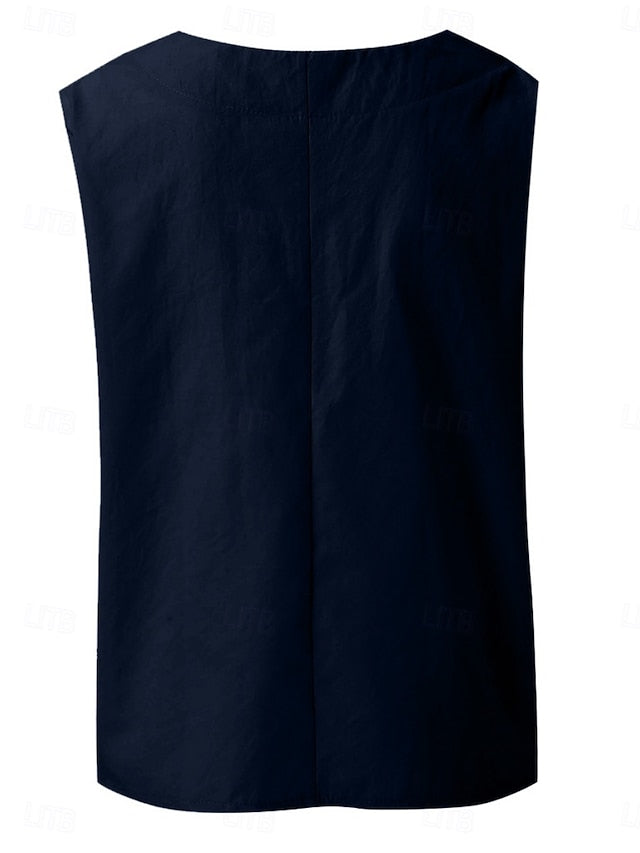 Women's Camisole Tank Top Solid Color Daily Casual