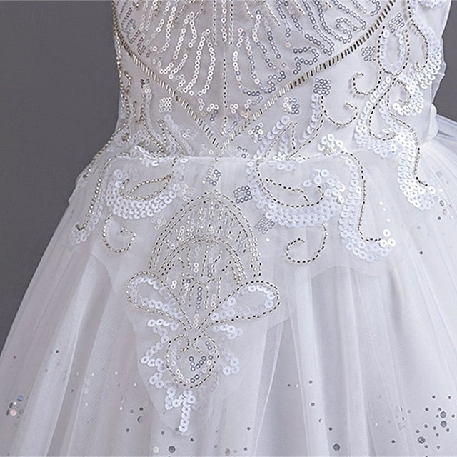 Dress Girls' Girl Flower Princess Kid's
