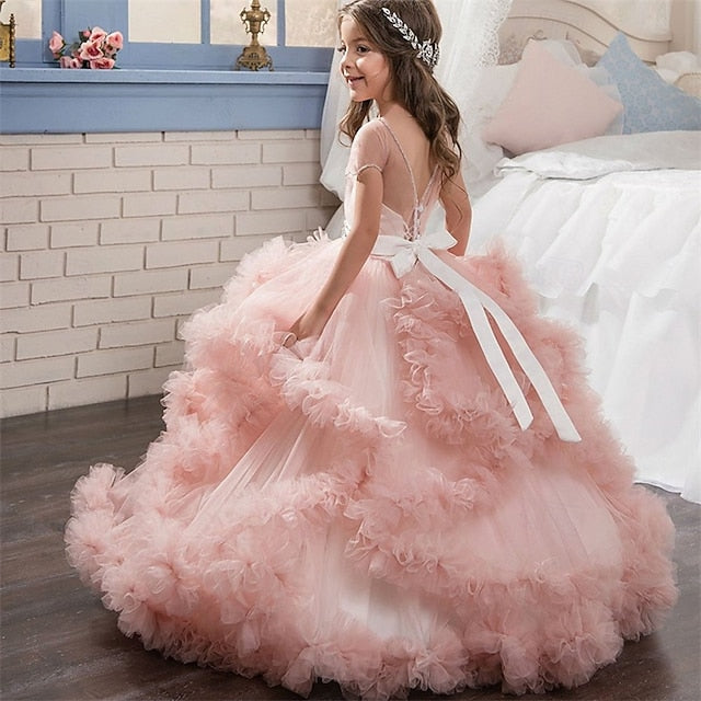 Girls' Dress Girl Kid's Princess Flower