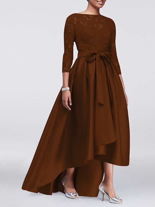 Elegant Wedding Guest A-Line Bride Dress Plus Size the of Mother